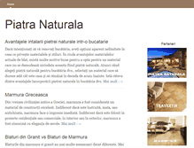 Tablet Screenshot of piatranaturala.org.ro